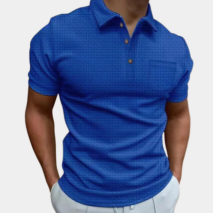 Men's Short Sleeve Polo Shirt Summer Model