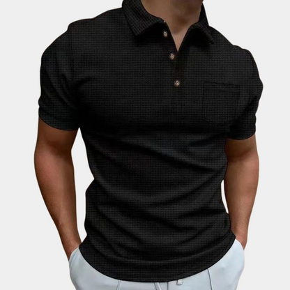Men's Short Sleeve Polo Shirt Summer Model
