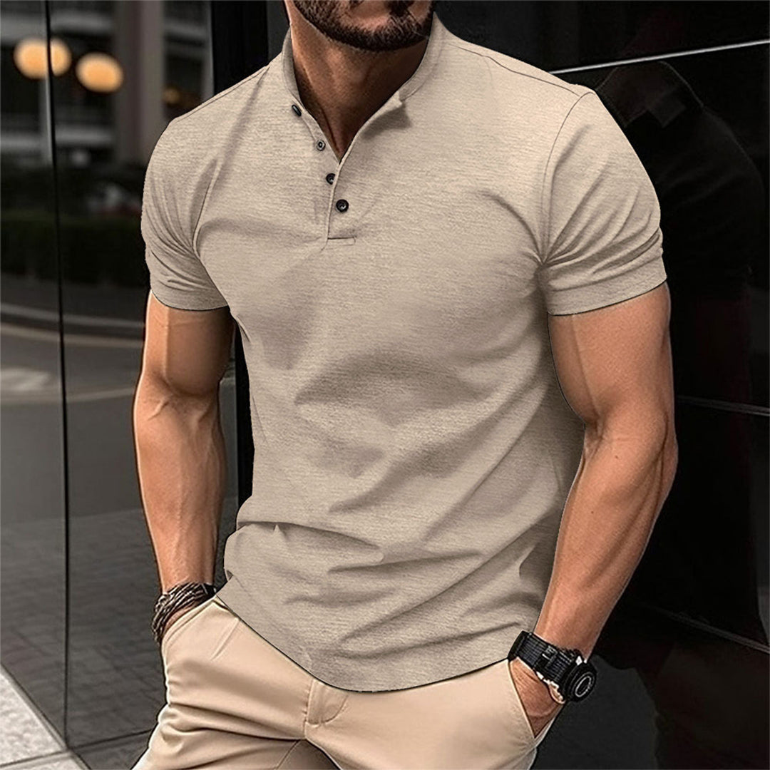 Men's Short Sleeve Polo Shirt Modern