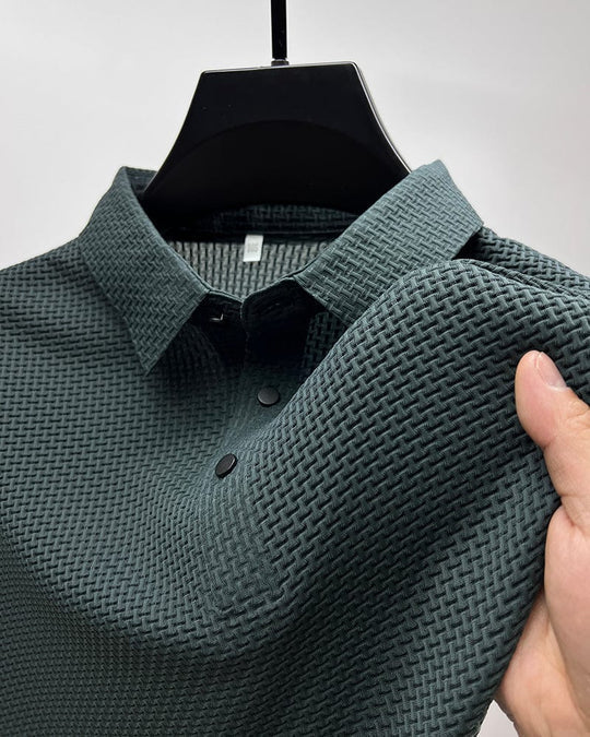 Men's Breathable Polo Shirt, Collared, Sporty