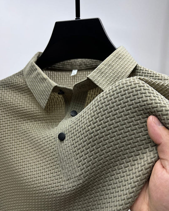 Men's Breathable Polo Shirt, Collared, Sporty