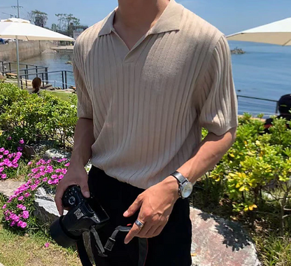 Men's Short Sleeve Lightweight Polo Shirt