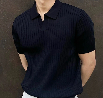 Men's Short Sleeve Lightweight Polo Shirt