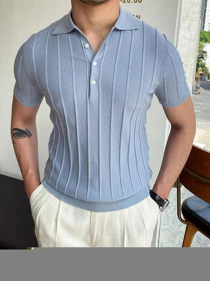 Men's Short-Sleeve Polo Shirt Casual