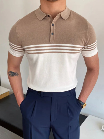 Men's Short-Sleeve Polo Shirt Casual