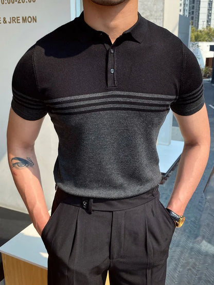 Men's Short-Sleeve Polo Shirt Casual