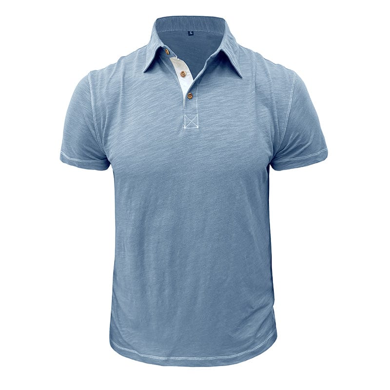 Men's Modern Short-Sleeve Polo Shirt