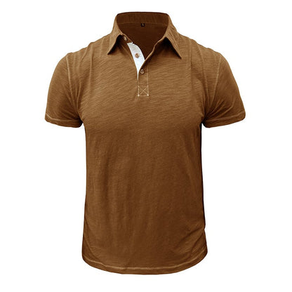 Men's Modern Short-Sleeve Polo Shirt