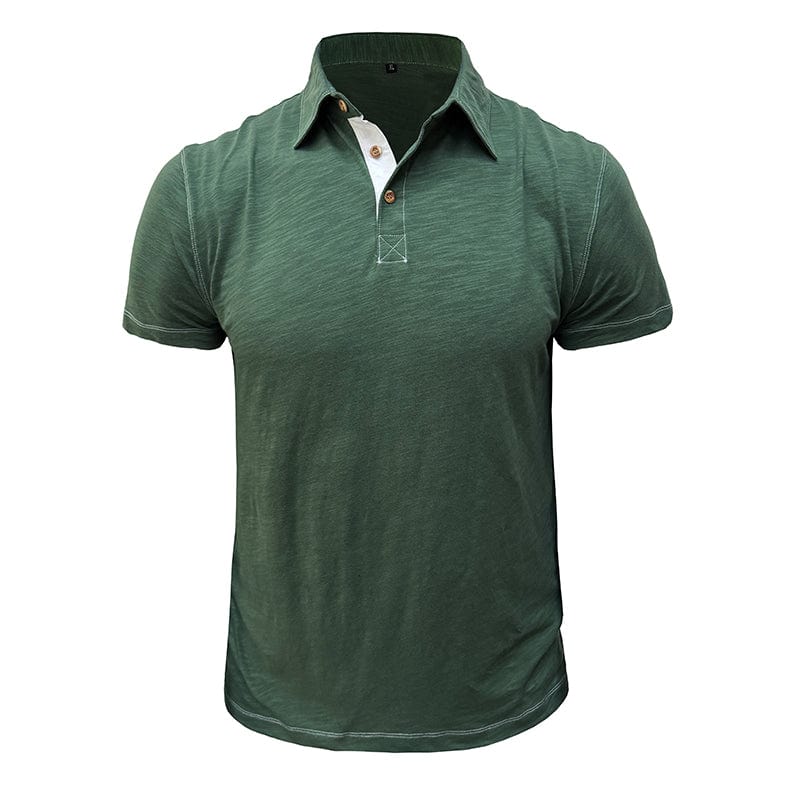 Men's Modern Short-Sleeve Polo Shirt