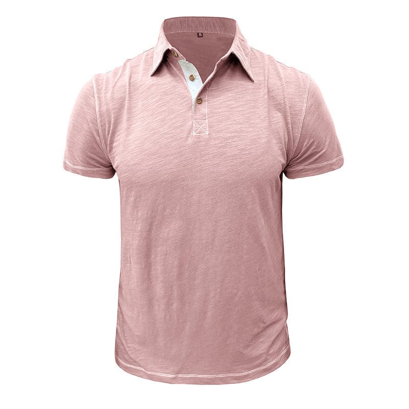 Men's Modern Short-Sleeve Polo Shirt