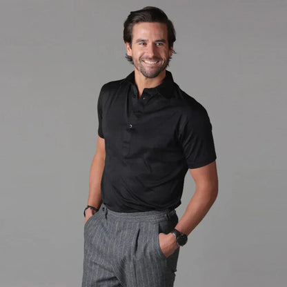 Men's Short-Sleeved Elegant Polo Shirt