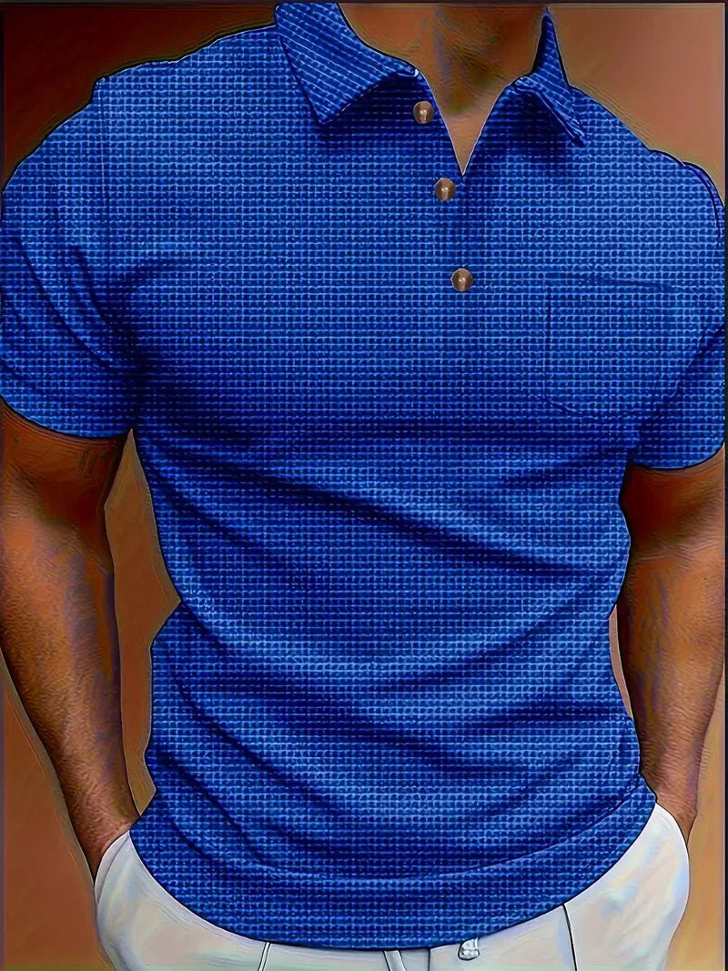 Men's Classic Short-Sleeve Polo Shirt