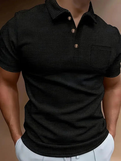 Men's Classic Short-Sleeve Polo Shirt