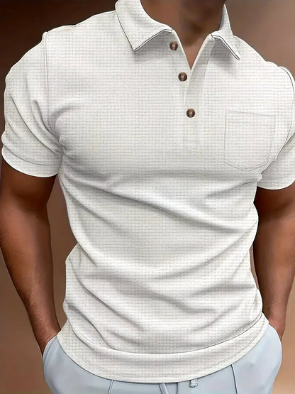 Men's Classic Short-Sleeve Polo Shirt