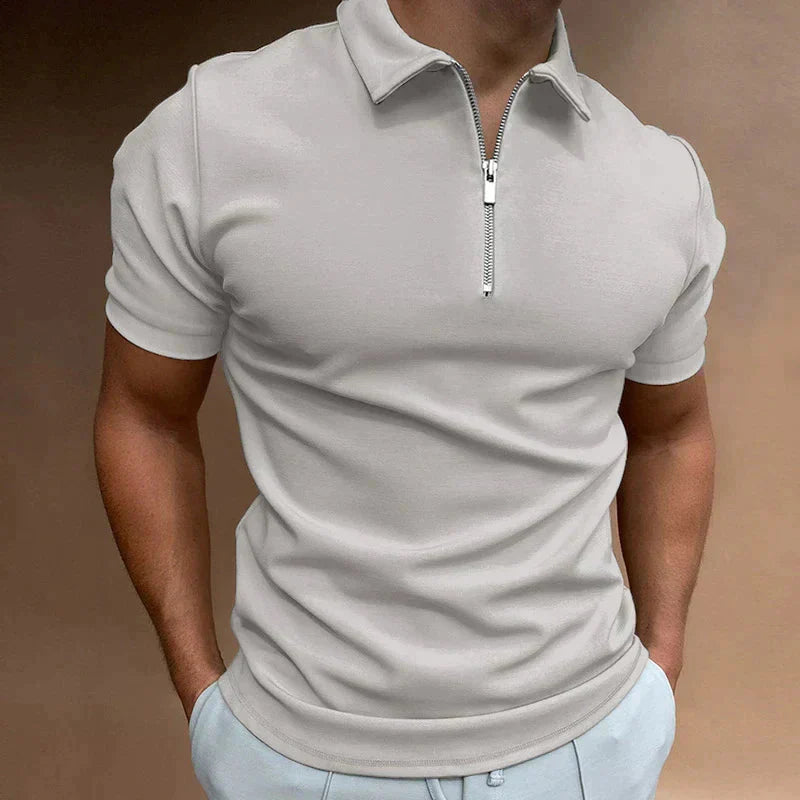 Men's Short-Sleeved Sporty Polo Shirt