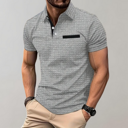 Herren Poloshirt Klassisch Kurzarm - IdealeKleiden