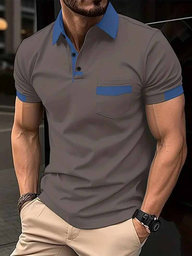 Men's Short Sleeve Classic Polo Shirt
