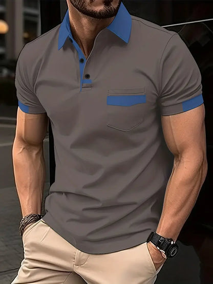 Men's Short Sleeve Classic Polo Shirt