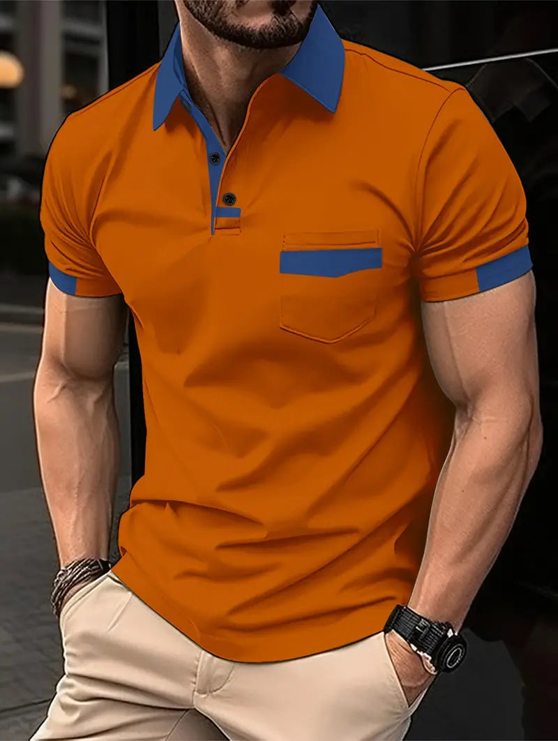 Men's Short Sleeve Classic Polo Shirt