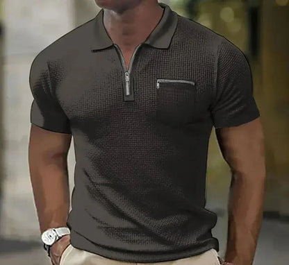 Men's Short Sleeve Polo Shirt Elegance