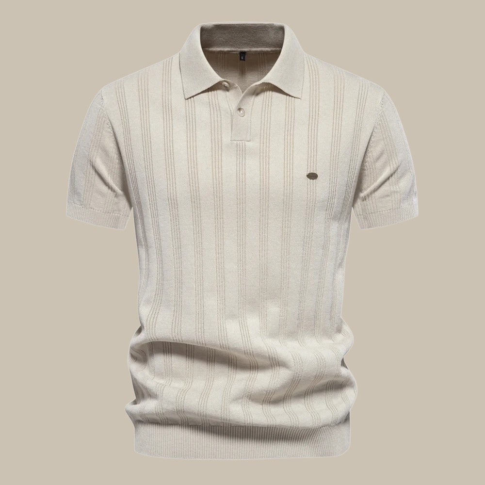 Men's Short Sleeve Polo Shirt Modern Style