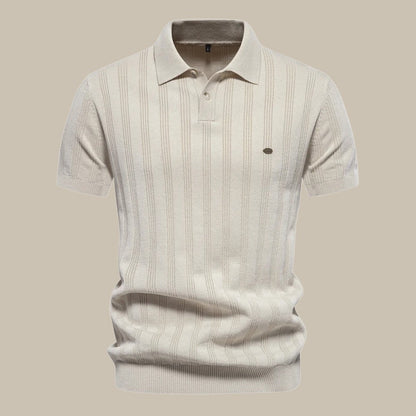 Men's Short Sleeve Polo Shirt Modern Style