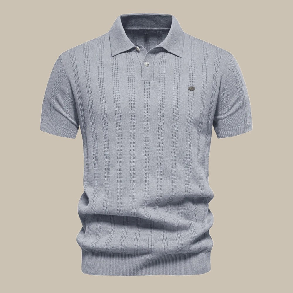 Men's Short Sleeve Polo Shirt Modern Style