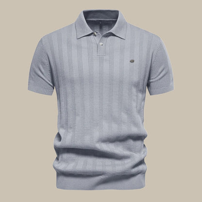 Men's Short Sleeve Polo Shirt Modern Style