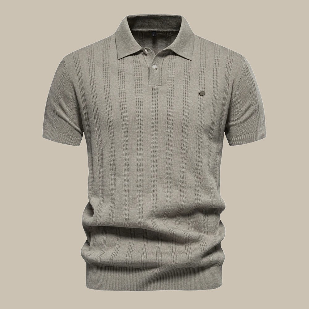 Men's Short Sleeve Polo Shirt Modern Style