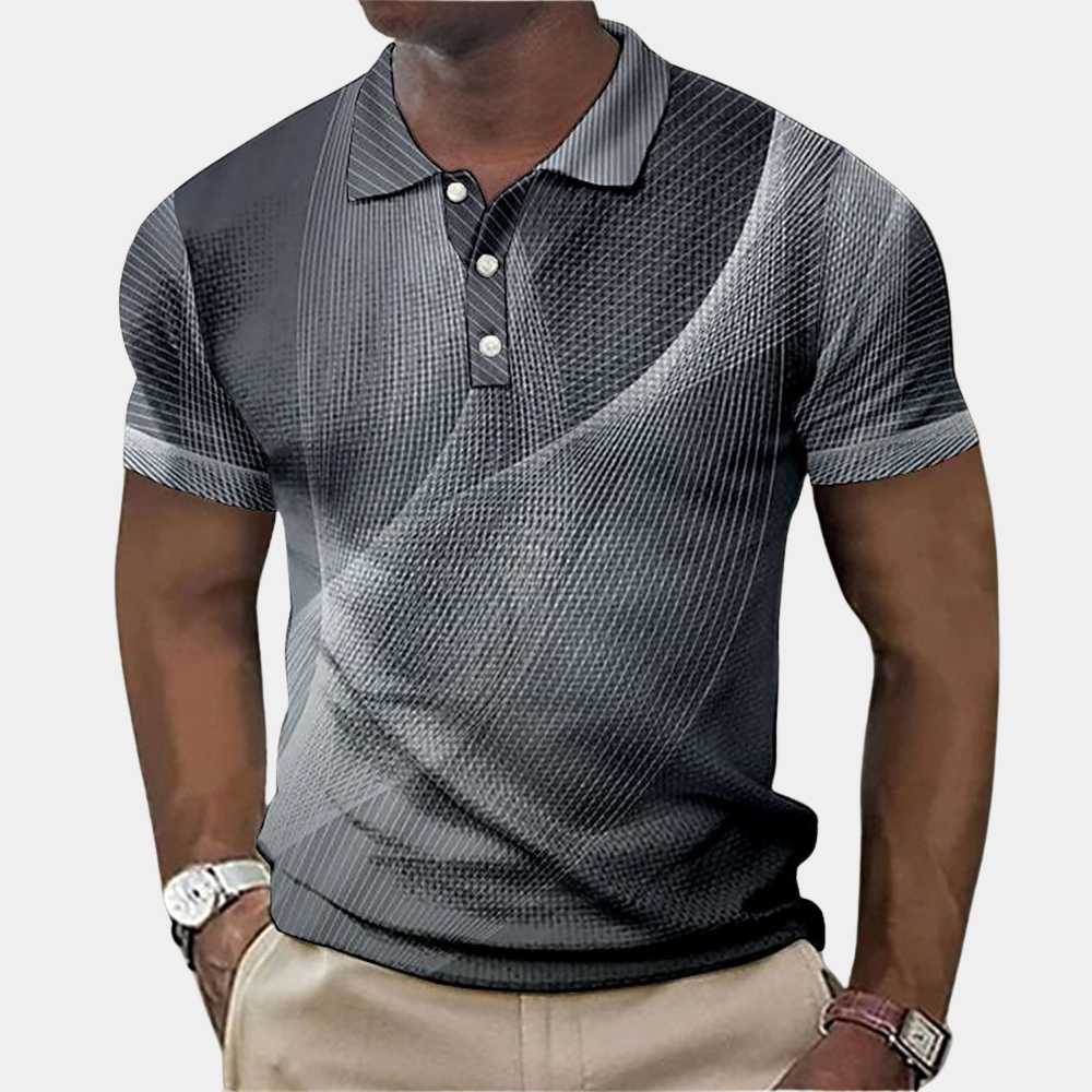 Men's Classic Short-Sleeve Polo Shirt