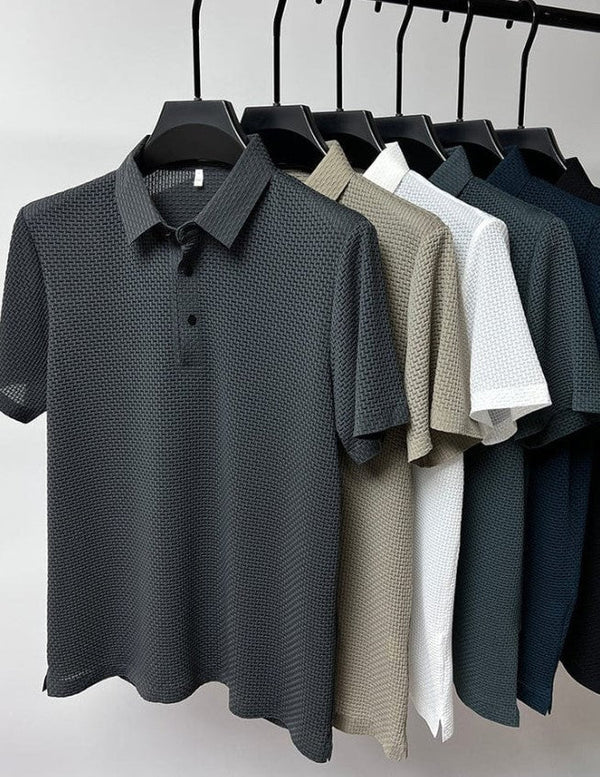 Herren Polohemd Leicht Sommerlich - IdealeKleiden