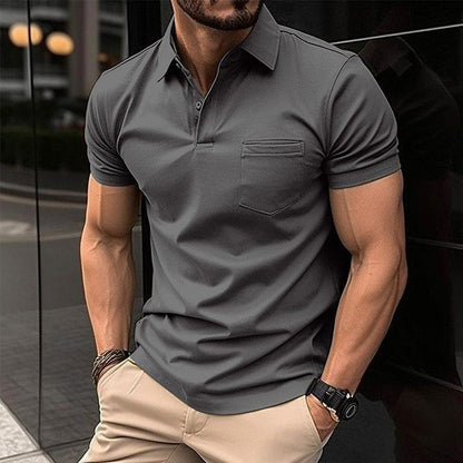 Men's Short-Sleeved Polo Shirt