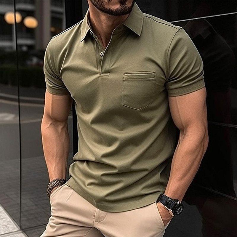 Men's Short-Sleeved Polo Shirt
