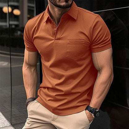 Men's Short-Sleeved Polo Shirt