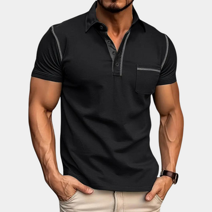 Men's Short-Sleeve Modern Polo Shirt