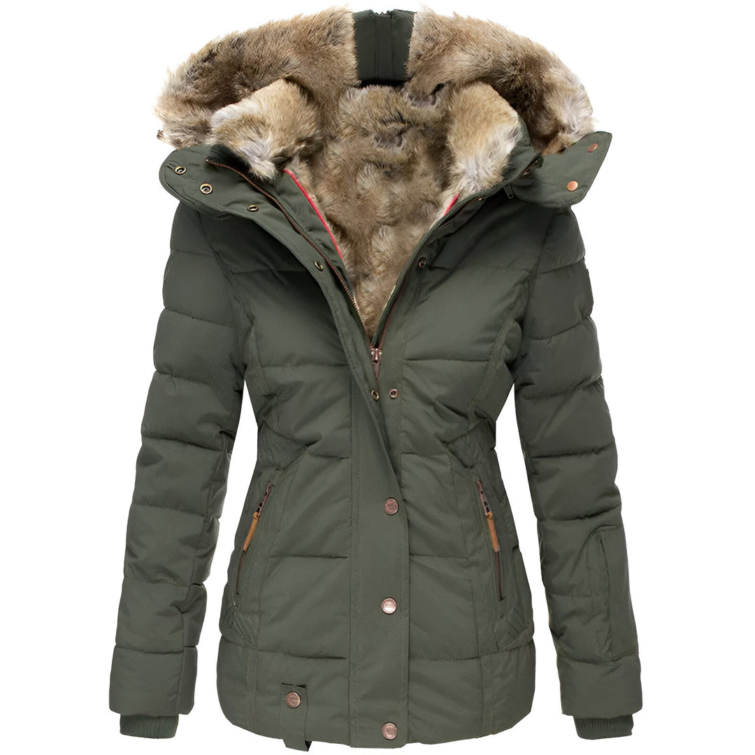 Women's Puffer Jacket Warm Elegant Winter