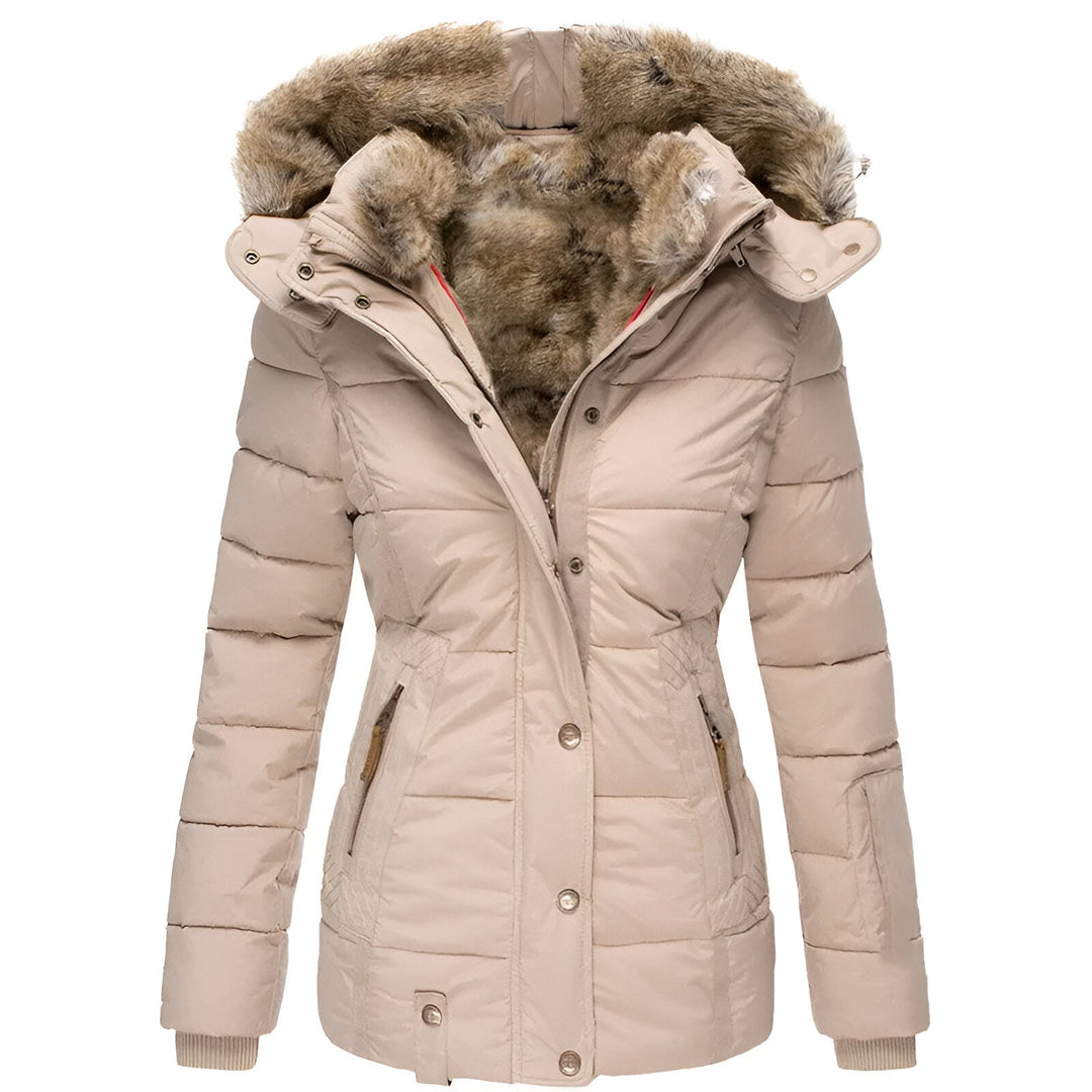 Women's Puffer Jacket Warm Elegant Winter