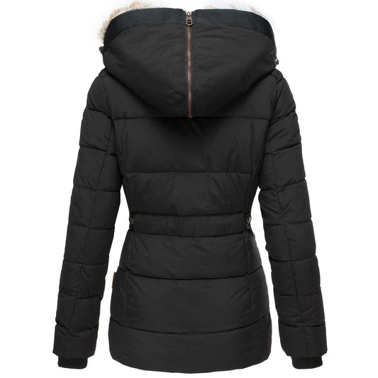 Damen Pufferjacke Warm Elegant Winter - IdealeKleiden