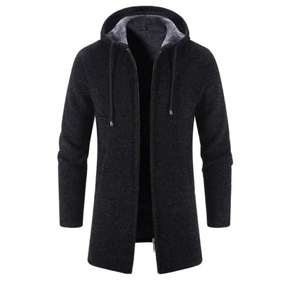 Men's Winter Jacket With Hood Warm Insulated
