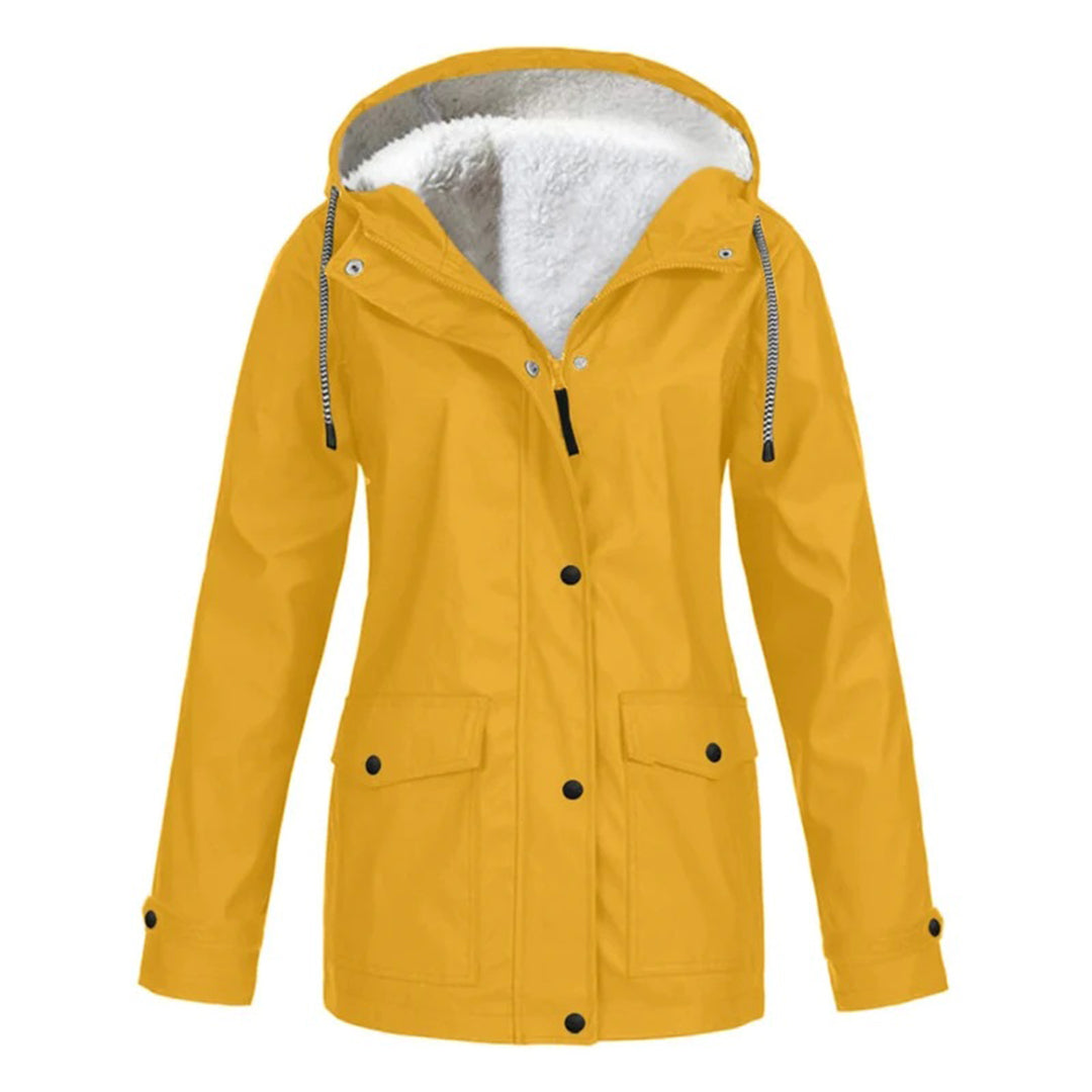 Women's Warm Elegant Black Winter Jacket