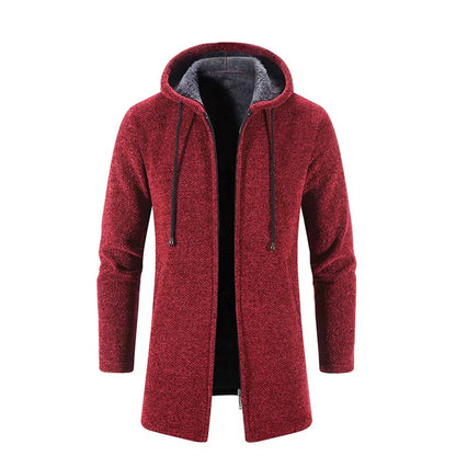 Men's Warm Parka Hooded Winter Jacket