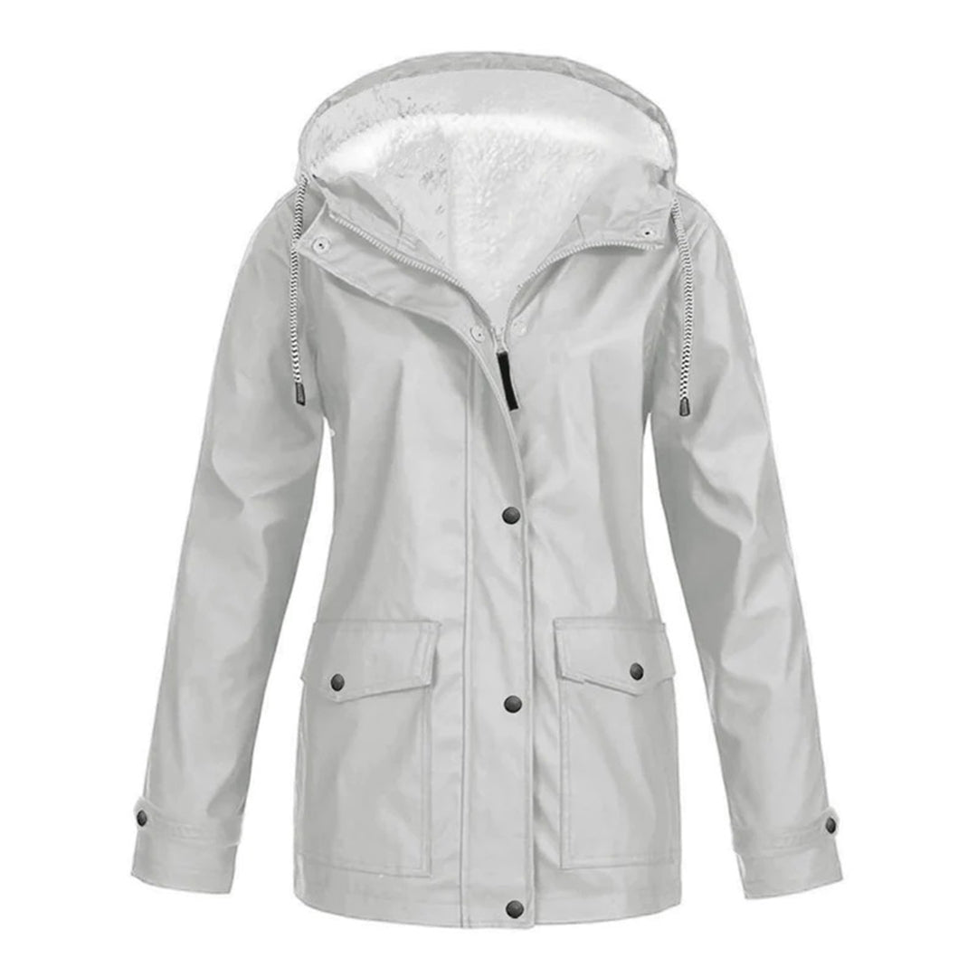 Women's Warm Elegant Black Winter Jacket