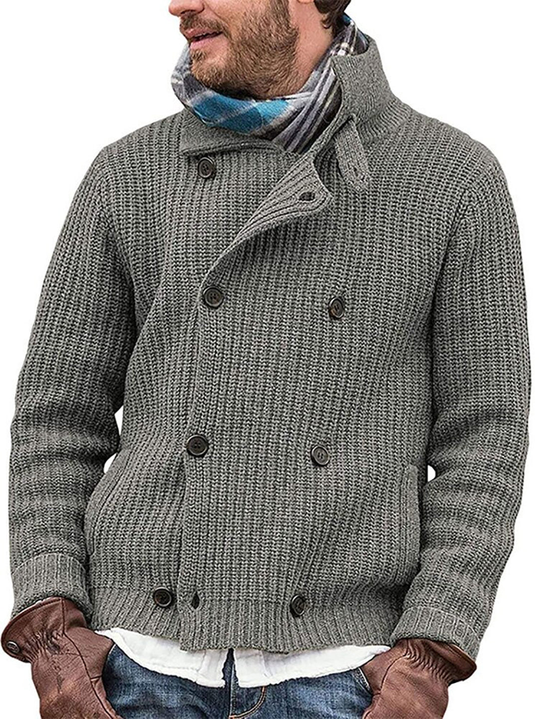 Men's Classic Retro Cardigan