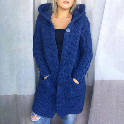 Hooded Coat Winter Warm Modern Style