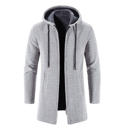 Men's Winter Jacket With Hood Warm Insulated