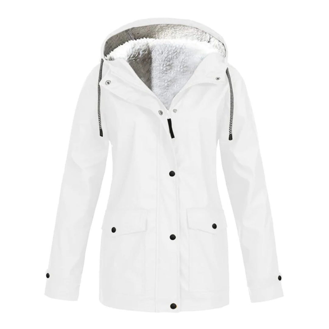Women's Warm Elegant Black Winter Jacket