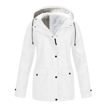Women's Warm Elegant Black Winter Jacket