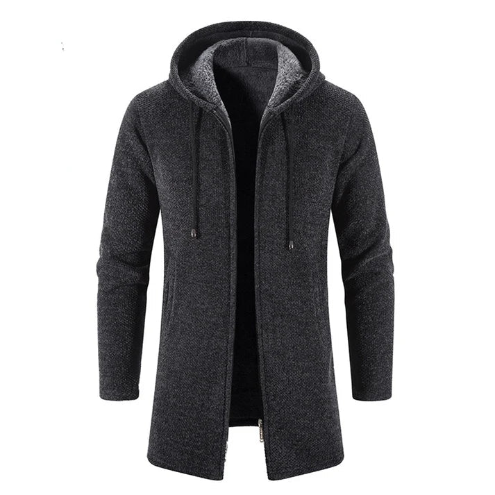 Men's Warm Parka Hooded Winter Jacket