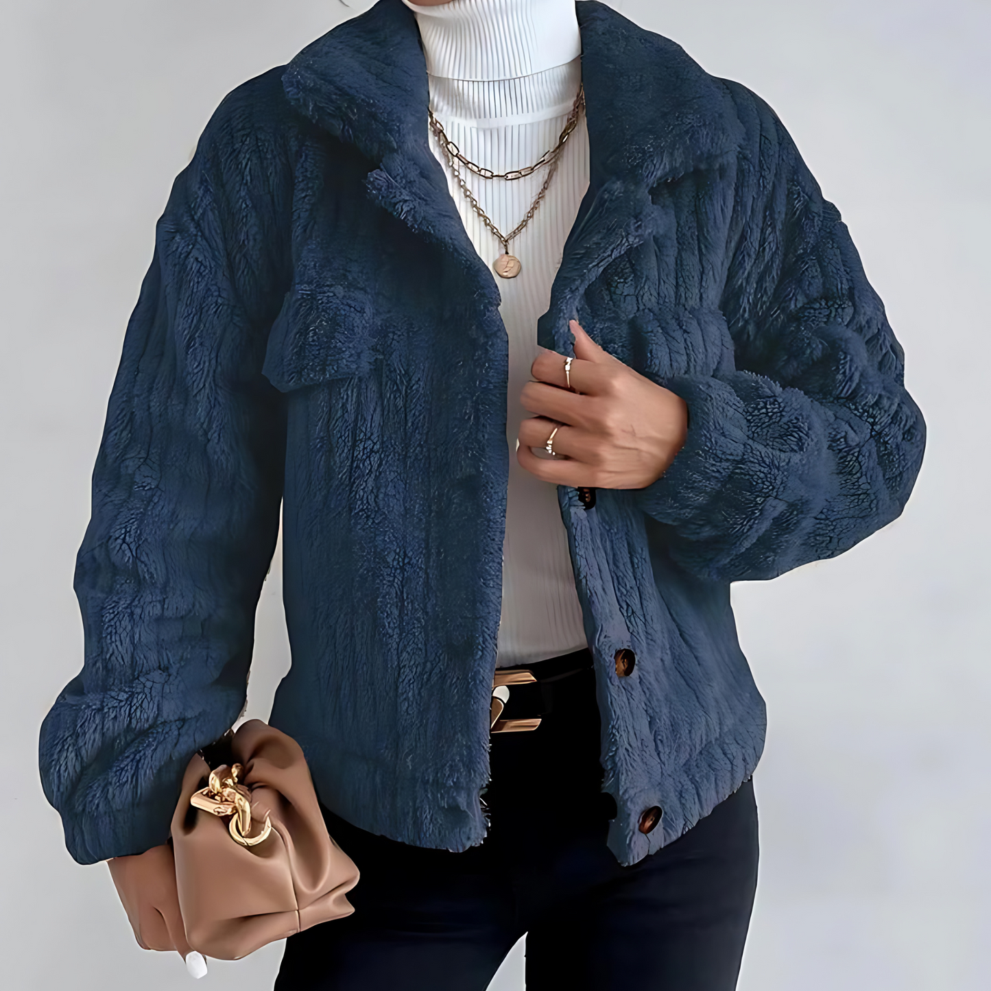 Soft Teddy Jacket Winter Warm and Cozy