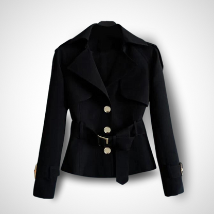 Stylish Trilby Coat Vintage Look Women
